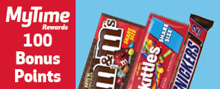Snickers/Skittles/M&Ms