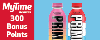 MyTime Rewards – 300 Bonus Points on 2 Prime Bottles