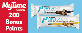 2 1st Phorm Level-1 protein bars 200 bonus points