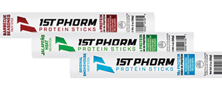 1st Phorm meat sticks-barbecue, jalapeno, original smokehouse